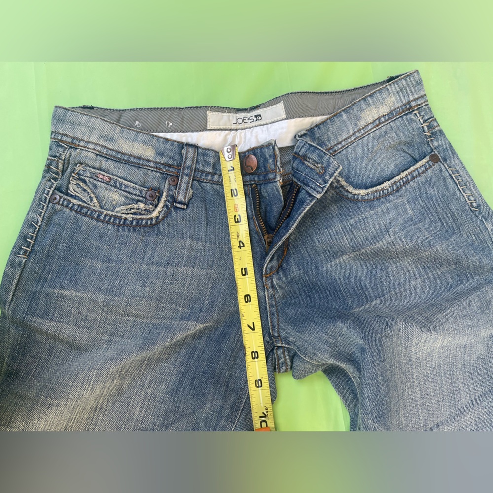 LOW RISE JOE’S VINTAGE DISTRESSED JEANS Bootcut NEW WITHOUT THE TAGS SIZE 27 - Picture 13 of 16